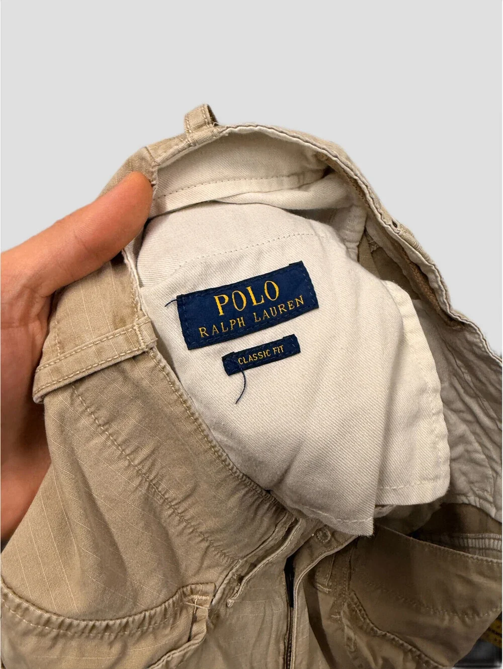 Polo Ralph Lauren Paratrooper Military Surplus Cargo Shorts Utility Ripstop 31